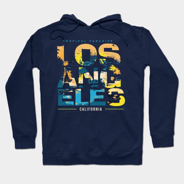 Los Angeles Tropical Paradise Hoodie by SSSD